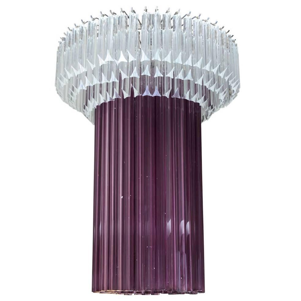 Murano Glass Chandelier by Cenedese For Sale