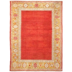 Antique Turkish Ushak 'Oushak' Carpet, 10.2" x 14.8"