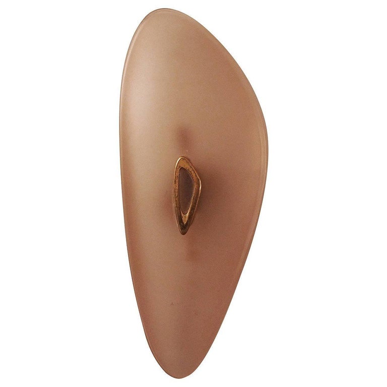 Rare Sconce by Max Ingrand for Fontana Arte, Italy, 1950s at 1stDibs