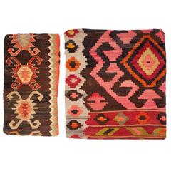 Midcentury Kilim Pillow Slips from Afghanistan Rugs