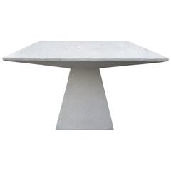 Decorative Plaster Faux Bois Center Table in the Manner of John Dickinson 10
