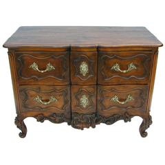 Louis XV Walnut Commode, circa 1750 3