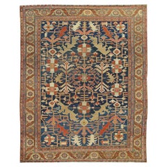 Antique Persian Heriz Carpet