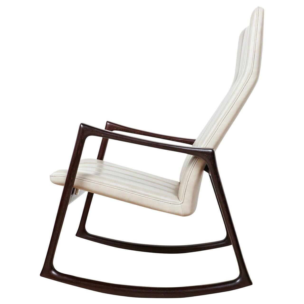 Helge Vestergaard Jensen Rocking Chair For Sale