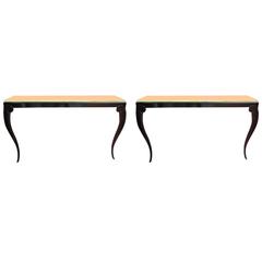Pair of Art Decò Consoles 9