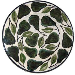 Ceramic Wall Platter by Birger Kaipiainen