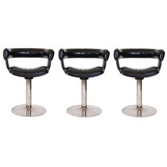 Leather Swivel Bar Stools