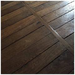 Authentic Reclaimed French Antique Wood Oak Flooring, 17th Century 10