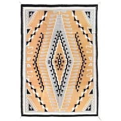 Vintage Navajo Rug, Crystal Trading Post, Mid-20th Century 8