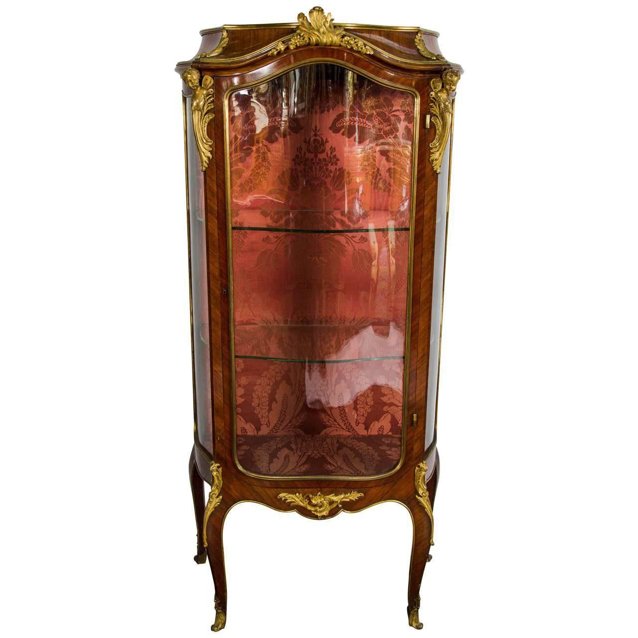 19th Century French Vitrine For Sale
