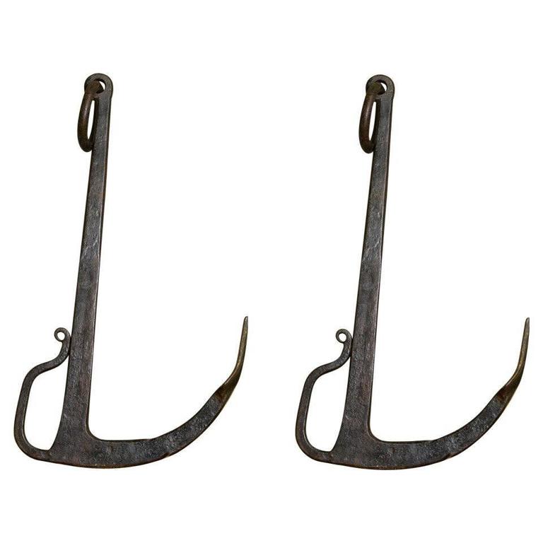 19th Century Iron Ship Anchors from France at 1stdibs