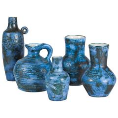 Five Ceramic Pieces by Jacques Blin 2