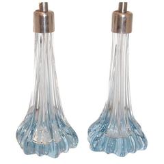 Blue Murano Table Lamps