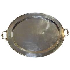 Silver Plated Butler's Tray 5
