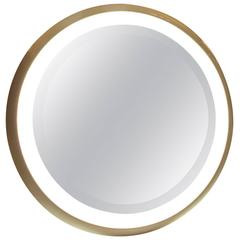 Illuminated Ceramic Circular Mirror