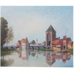 Water View of a Town in Strasburg