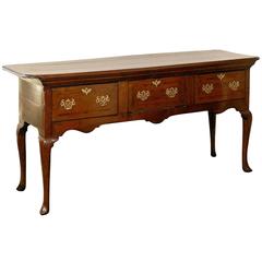 Antique English Oak Server/Dresser Base