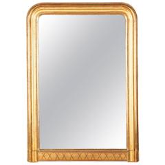 19th Century French Louis Philippe Gilded Mirror