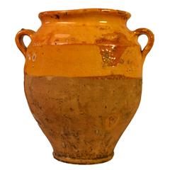 19th Century Terracotta Confit Pot
