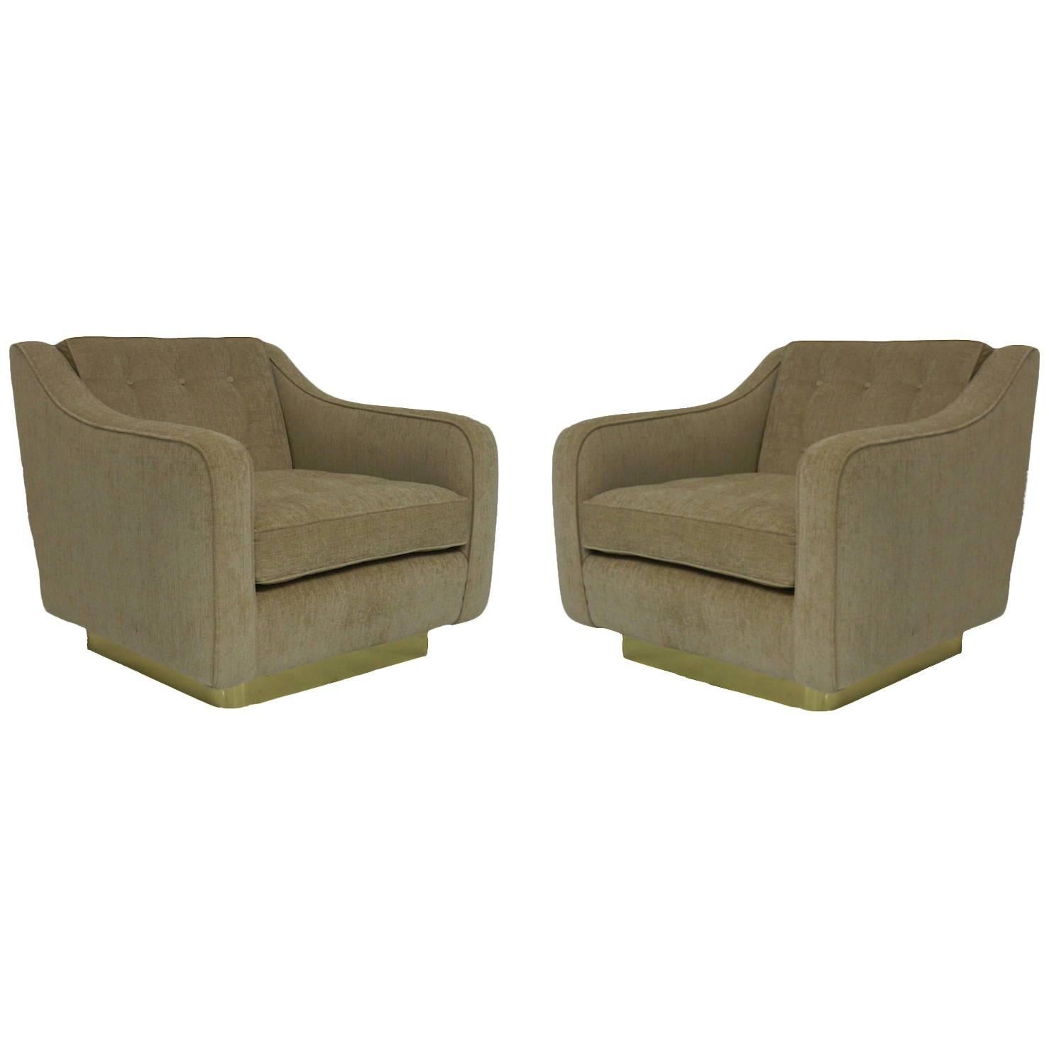 Milo Baughman Armchairs For Sale