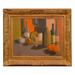 Still Life Painting, Oil on Canvas Signed Rik Gielig 4