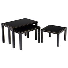 French Vintage Set of Nesting Tables by Pierre Vandel 1