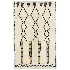 Contemporary Moroccan Wool Rug 5