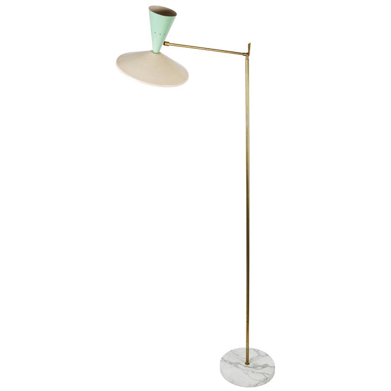 Stilnovo Double Cone Floor Lamp At 1stdibs Stilnovo Double Cone Floor Lamp For
