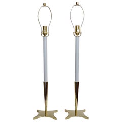 Pair of Stiffel Candle Lamps