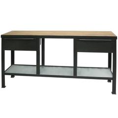 French Mid-Century Modern Console or Sideboard Attributed to Jean Prouve 8