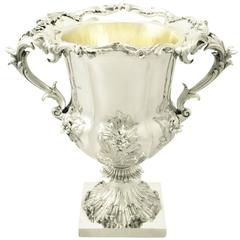 Sterling Silver Wine Cooler/Centerpiece - Used Victorian