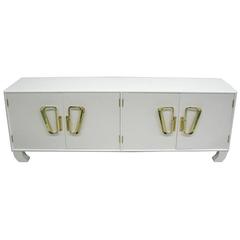Stunning Italian 1970s Lacquered Credenza 7