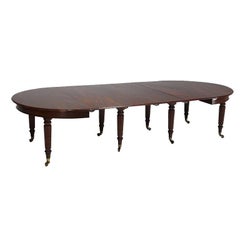 Regency Mahogany Extending Dining Table, c1815, Manner of Gillows of Lancaster