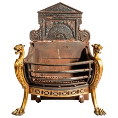 Mid-19th Century Fire Basket