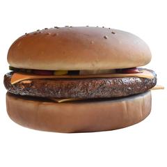 Cheeseburger from a McDonald's Ad Campaign