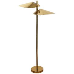 1970s Curtis Jere 'Lily Pad' Floor Lamp