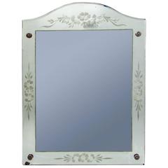 Large Art Deco Mirrored Frame