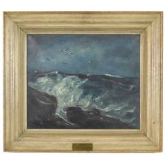 "Sea Gulls" Painting by Henry Mattson