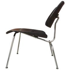Perfect Eames Evans Black Aniline LCM Chair