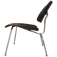 Perfect Eames Evans Black Aniline LCM Chair 6