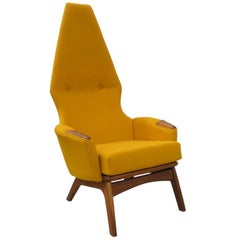 High-Back Armchair, Model 2056-C, by Adrian Pearsall for Craft Associates