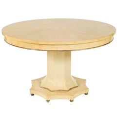 Vintage Pedestal Table Designed by Sally Sirkin Lewis