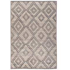 Hand-Knotted Moroccan Rug