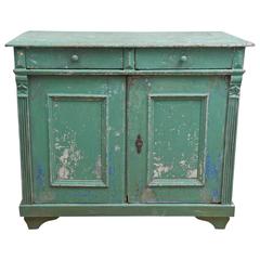 Original Green Painted Buffet 9