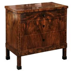 Walnut Biedermeier Commode