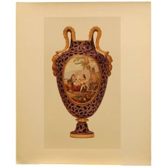 Prints from "Sevres Porcelain of Buckingham & Windsor Castles"