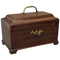 Chippendale Period Mahogany Tea Caddy 5