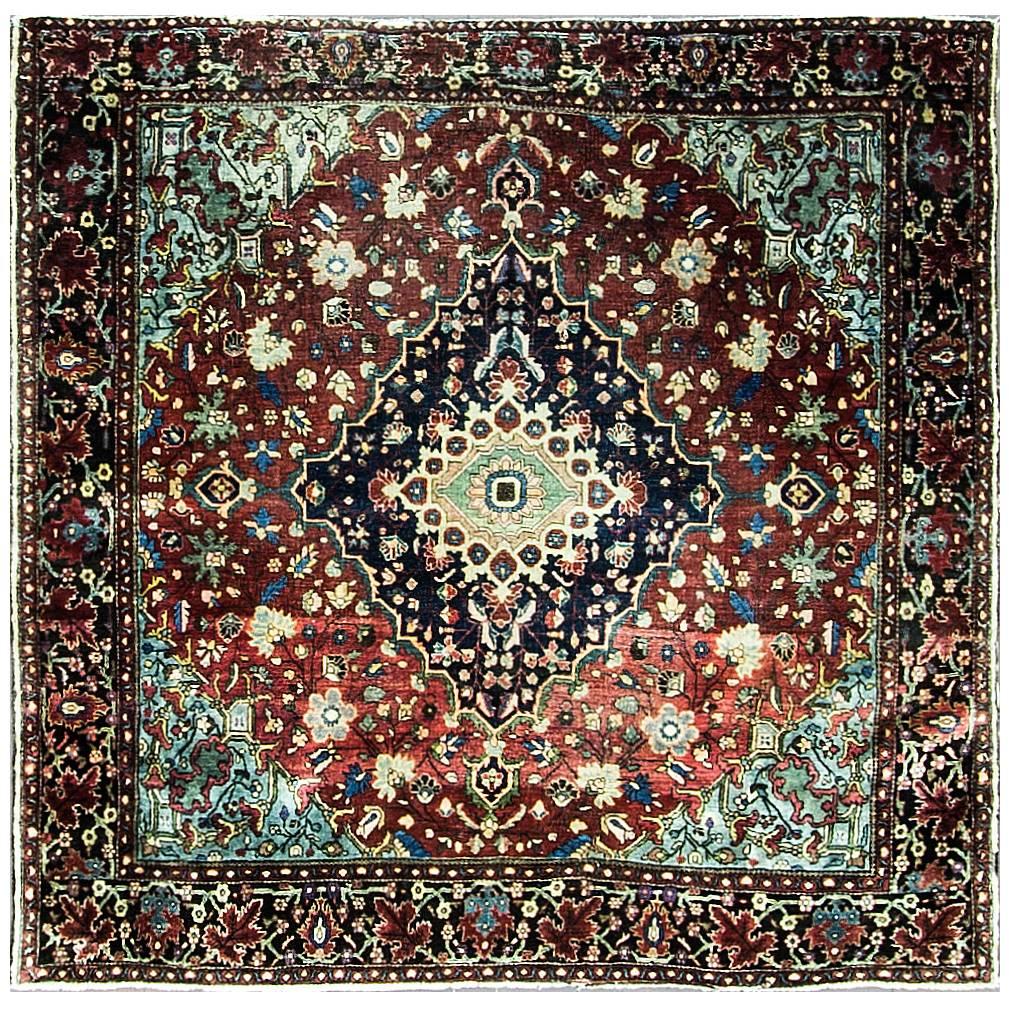 Antique Feraghan Sarouk Rug, circa 1880