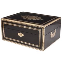 Antique French Jewellery Box Retailed by Alphonse Giroux & Cie