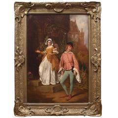 Painting of a Shakespearian Scene by John Callcott Horsley 1